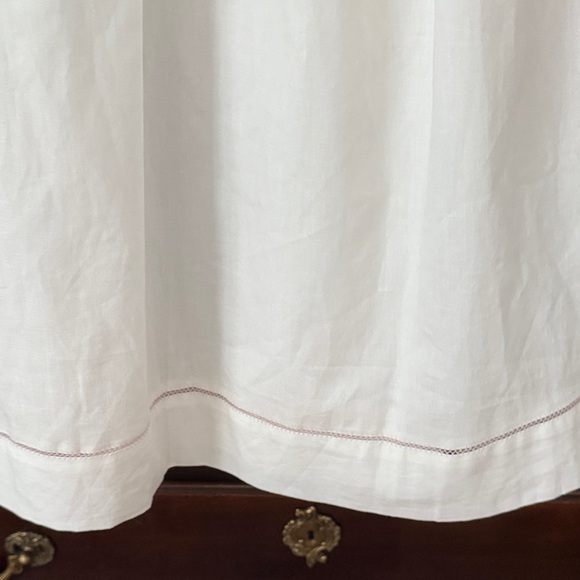 EDGEHILL COLLECTION Cream Dress with Pink Sash Flower Girl Easter Size 6X NWT - Picture 6 of 10